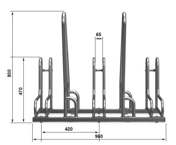 Rack vélos Lisbonne