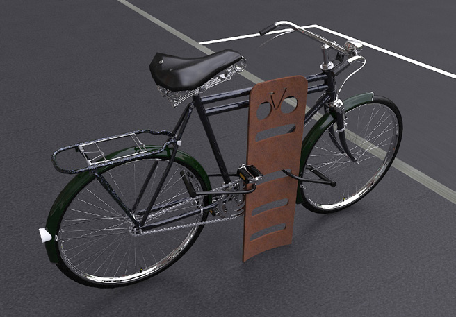Arceaux Vélo CORTEN - AC0321CORTEN
