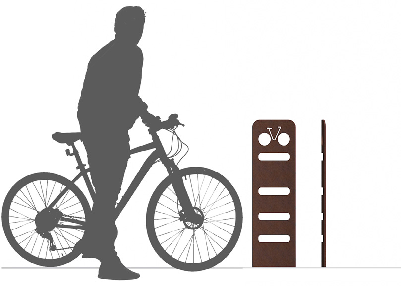 Arceaux Vélo Corten - AC0321CORTEN