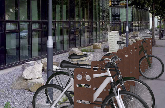 Arceau vélo Corten AC0321CORTEN 3