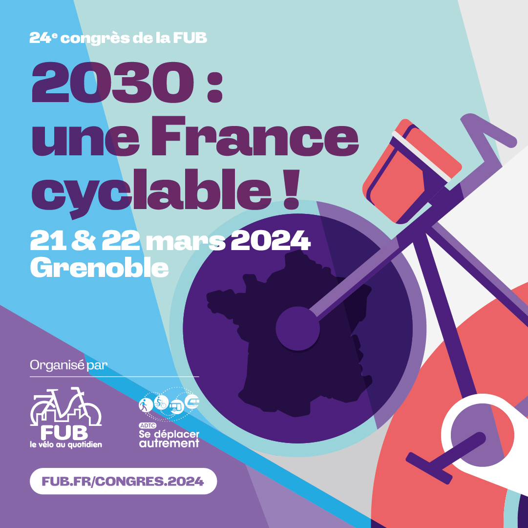 Abricyclette au Congrès de la FUB 2024 !