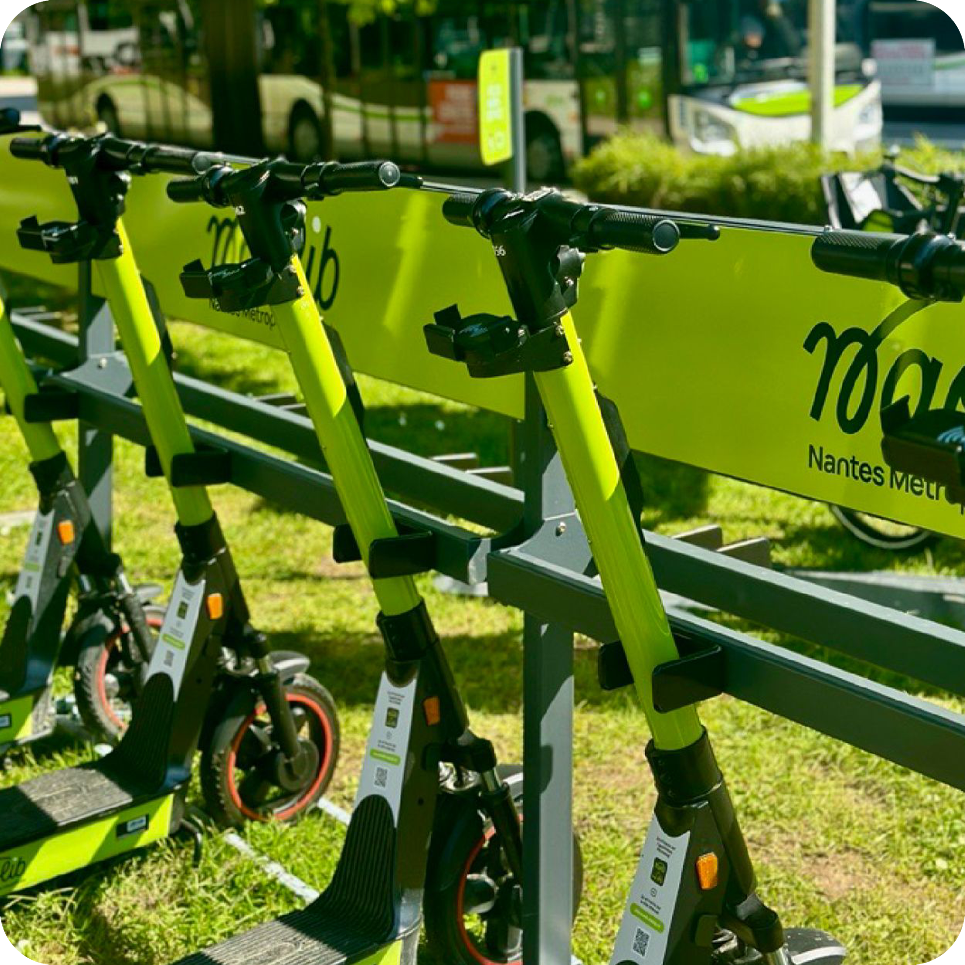 support trottinette