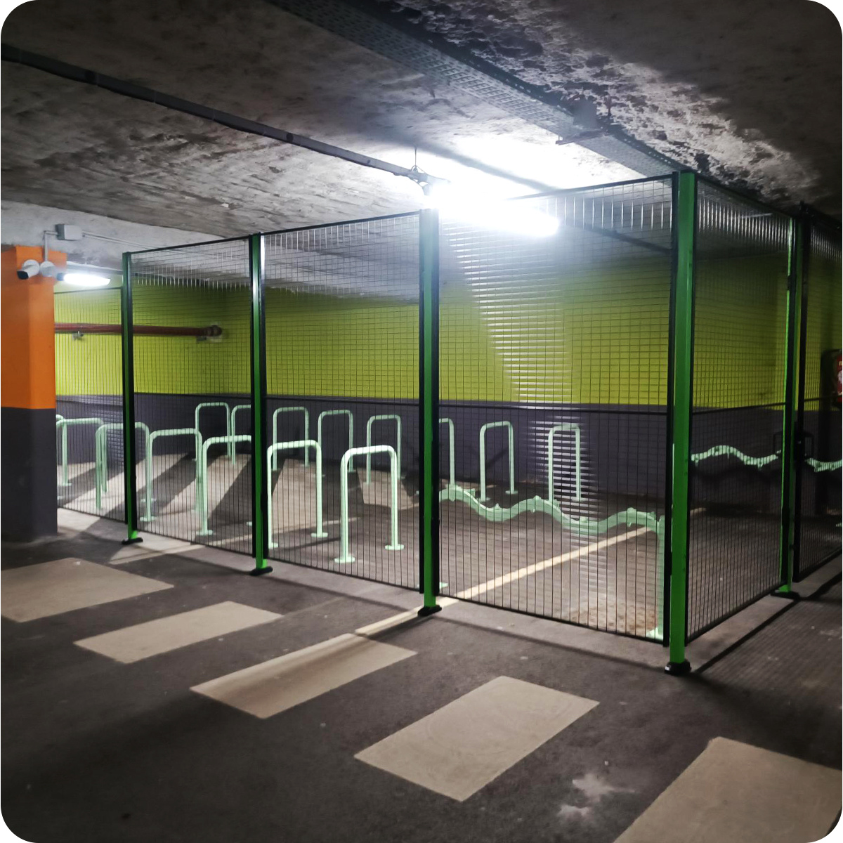 parking vélo intérieur