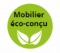 Mobilier éco conçu disponible en plusieurs couleurs
