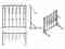 Dimensions du Rack Vertical Valence - 6 places