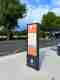 Le totem d'information pour cyclistes